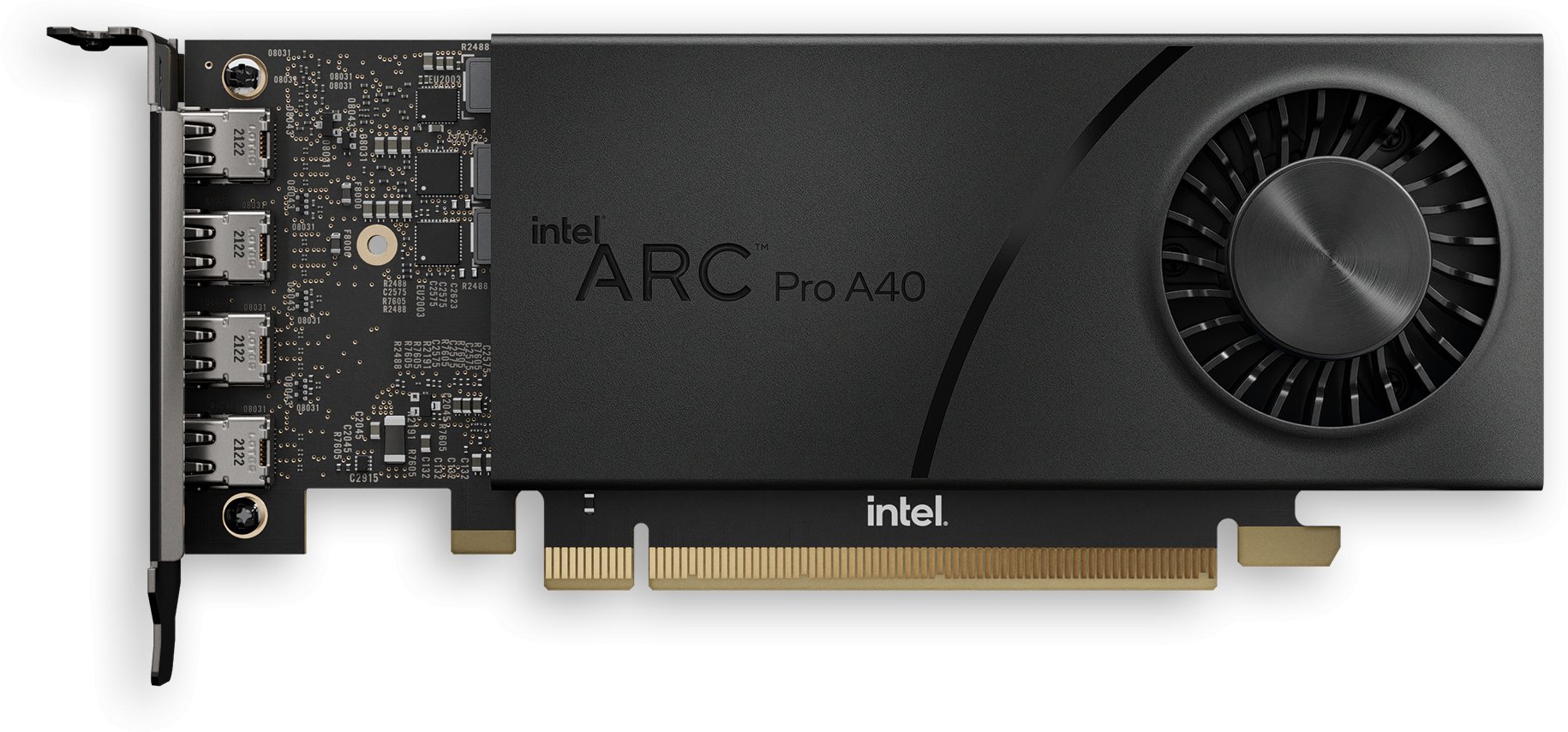 Karta graficzna Intel Arc Pro A40 6GB GDDR6 (23P6PA00BA10P)