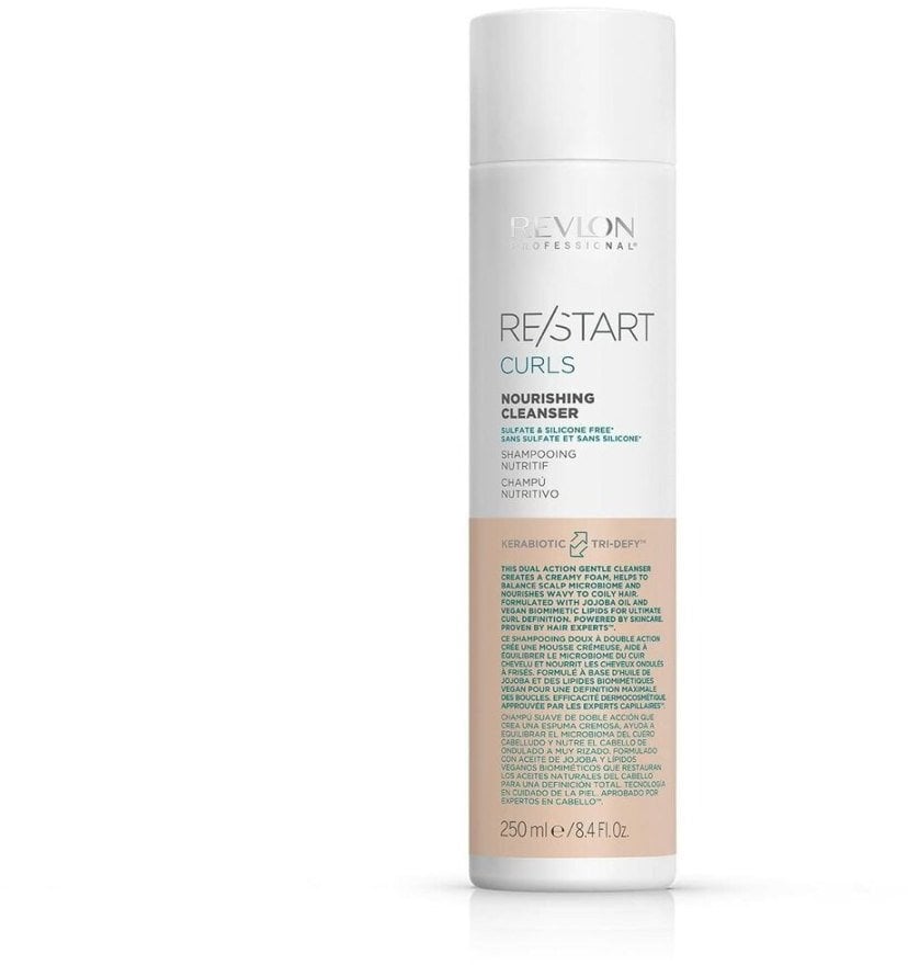 Szampon do Kręconych Włosów Revlon Re-start Curls Środek Czyszczący 250 ml