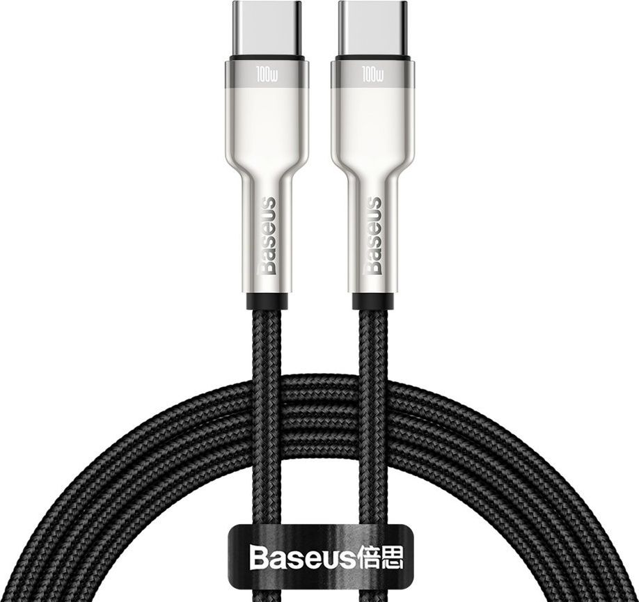 Kabel USB Baseus USB-C - USB-C 1 m Czarny (baseus_20210316144810)