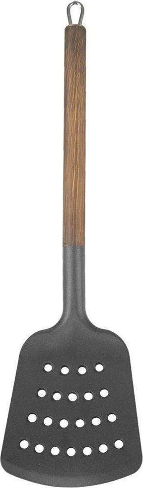 Orion Łopatka kuchenna ażurowa termoplastyczna WOODEN do przewracania obracania nakładania