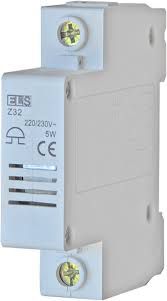 ELS Elektrotechnika Dzwonek modułowy na szyne TH35 (AUBL 230VAC)