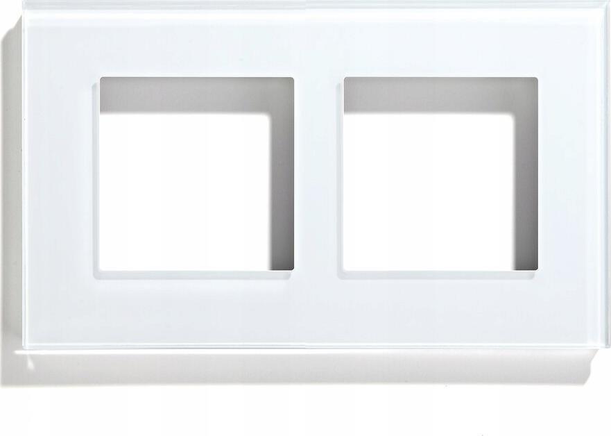 RTX Ramka Szklana Biała 2-Polowa do Systemu RTX SH