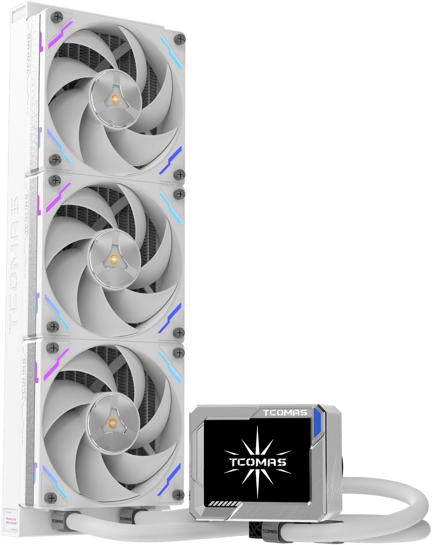 Chłodzenie wodne Tcomas LG700 PRO 360 Białe