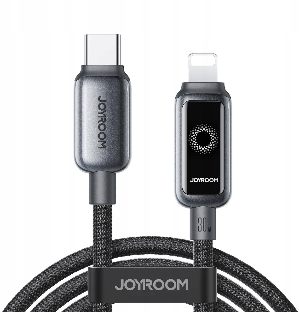 Joyroom Kabel S-A55 StarFlight 30W USB-C - Lightning 1,2m - czarny