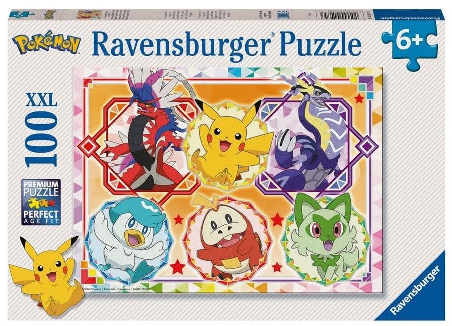 Ravensburger Puzzle XXL Pokemon 100 elementów