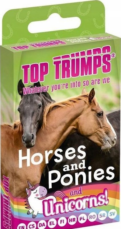 Winning Moves Top trumps Konie, Kucyki i Jednorożce