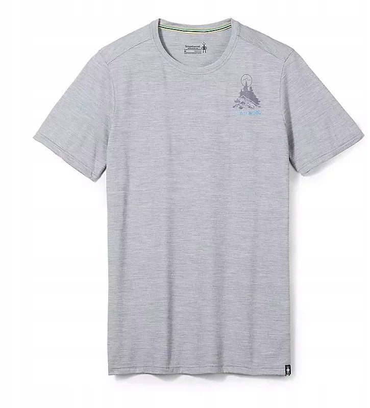 Smartwool M'S Wilderness Summit Short Sleeve Graphic Tee Slim Fit, 545, S