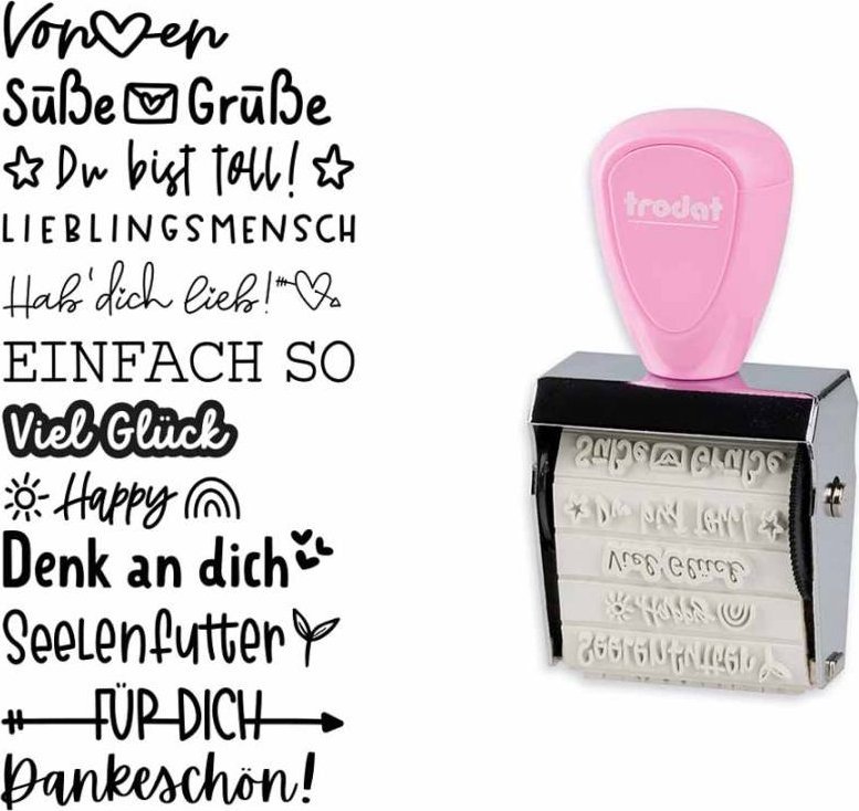 Trodat trodat Creative Mini/V3 Pastell Rosa 1129