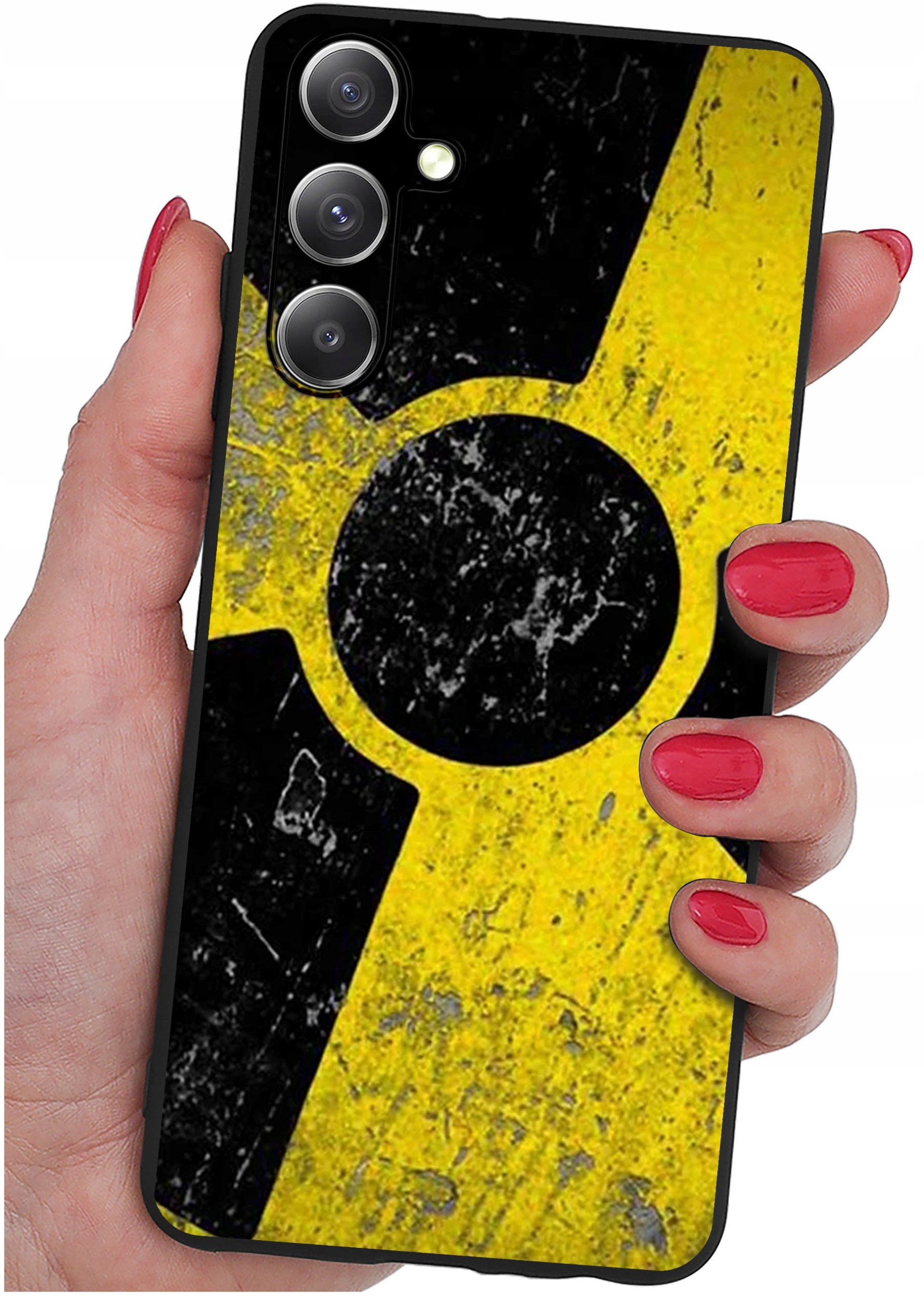 ETUI do Samsung Galaxy S23 WZORY |SILIKONOWE MATT CASE + SZKŁO 9H