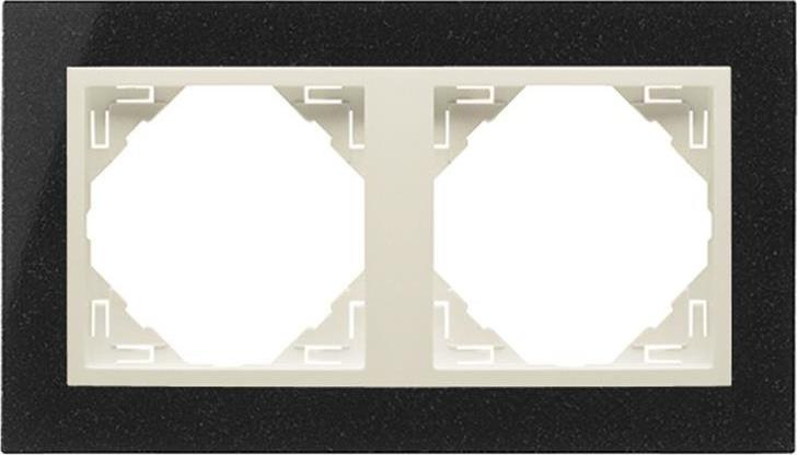 Efapel EFAPEL PETRA RAMKA 2-KROTNA GRANIT PERŁOWY 90920 TGP