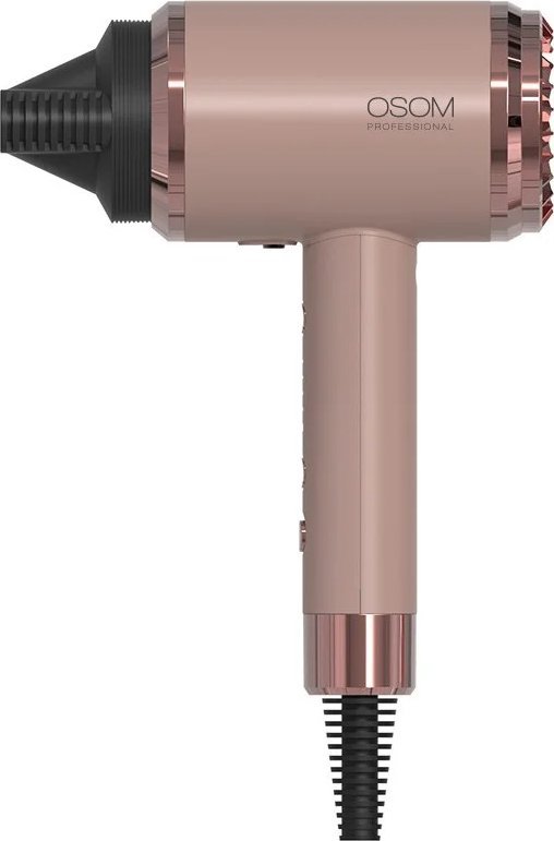 Suszarka Brother Osom Professional Plaukų džiovintuvas 1800W, rožinis OSOM6800RGHD
