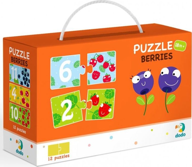 Dodo Puzzle 12x2 Cyferki - jagódki