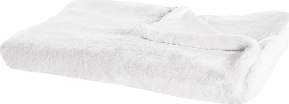 Shumee Koc 200 x 220 cm biały CHAAB