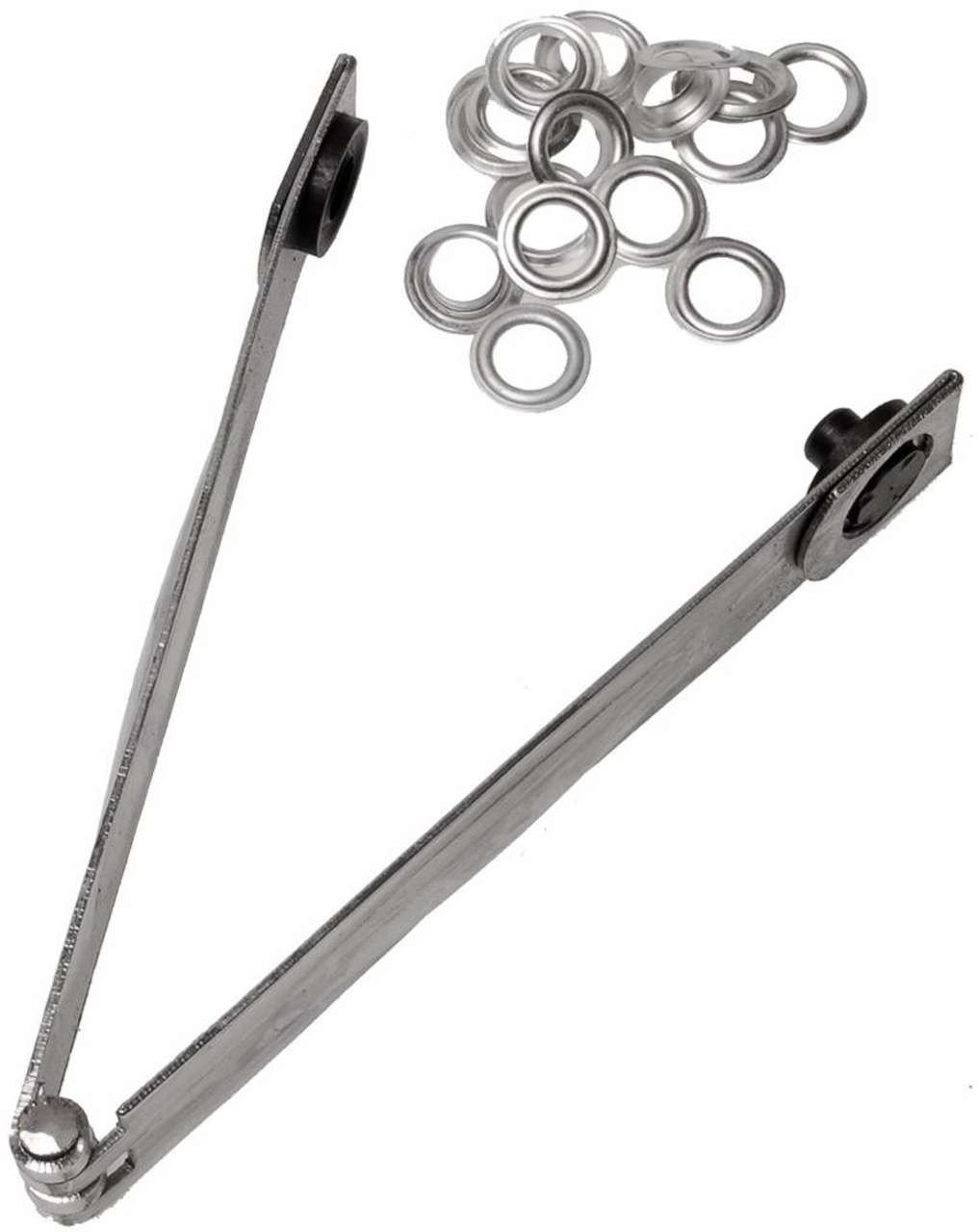 Work it by millarco® presenningstang med 10 presenningsøjer