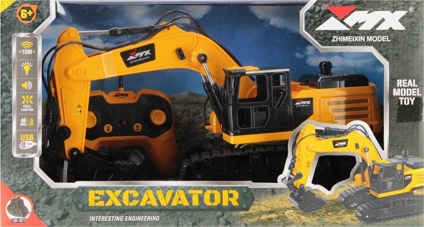 Mega Creative MASZYNA BUD KOPARK R/C FF LAD 39X21X17 MC WB 18