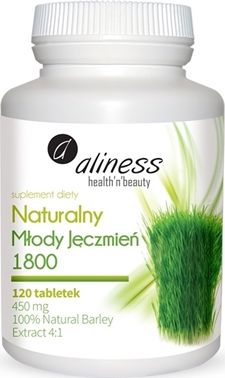 MEDICALINE ALINESS Naturalny Młody JĘCZMIEŃ 1800 - 120 tab. - 55238