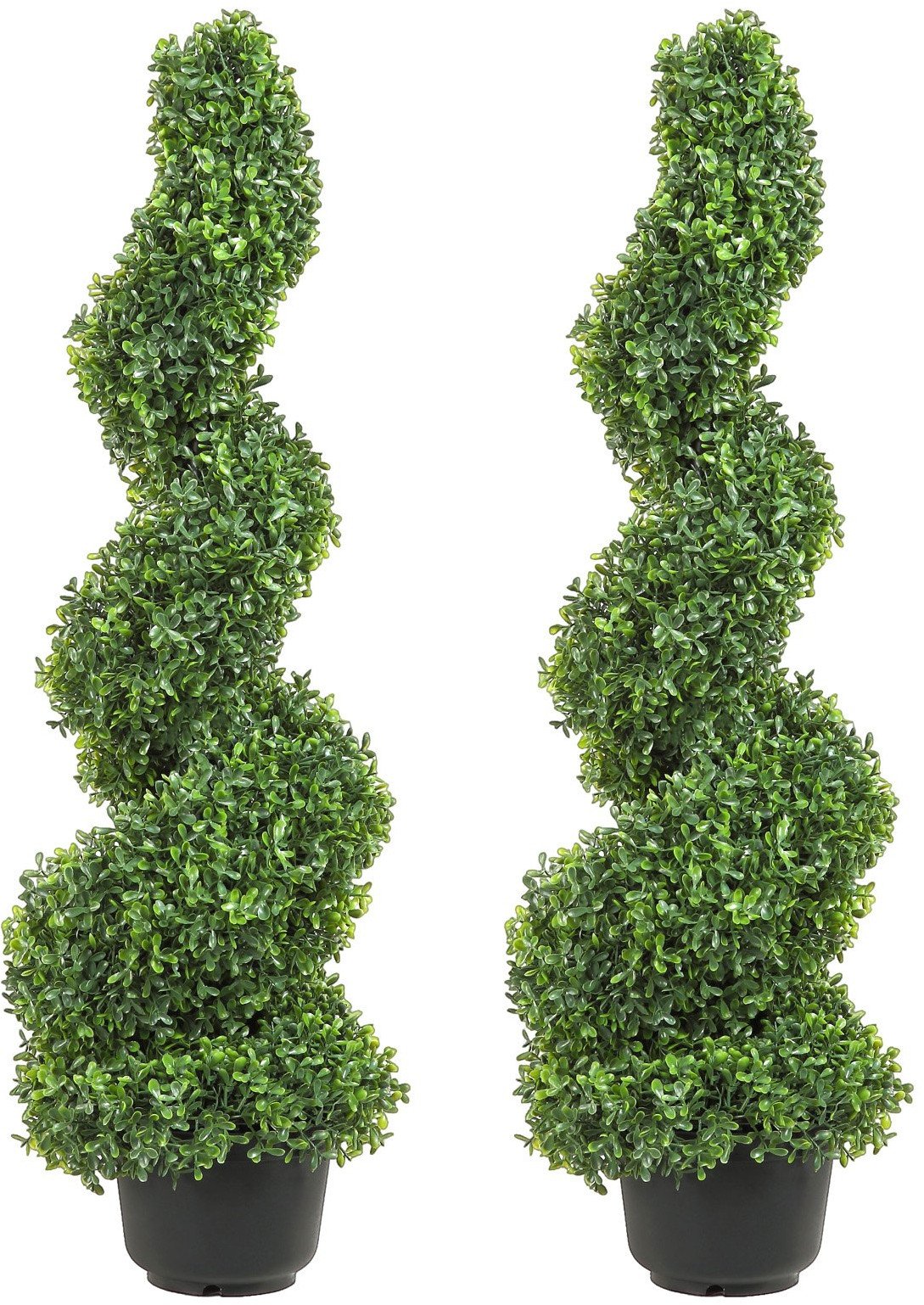 Sztuczna roślina sztuczny bukszpan topiary 2 szt 91 cm