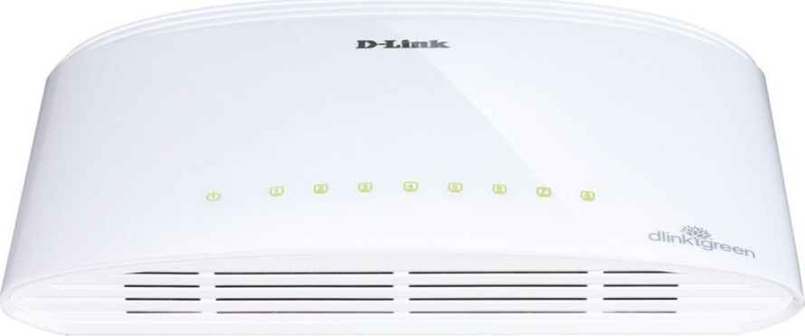 D-Link D-Link DGS-1008D switch L2 8x1GBE Desktop/Wall NO FAN