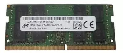 16GB DDR4 SoDIMM memory