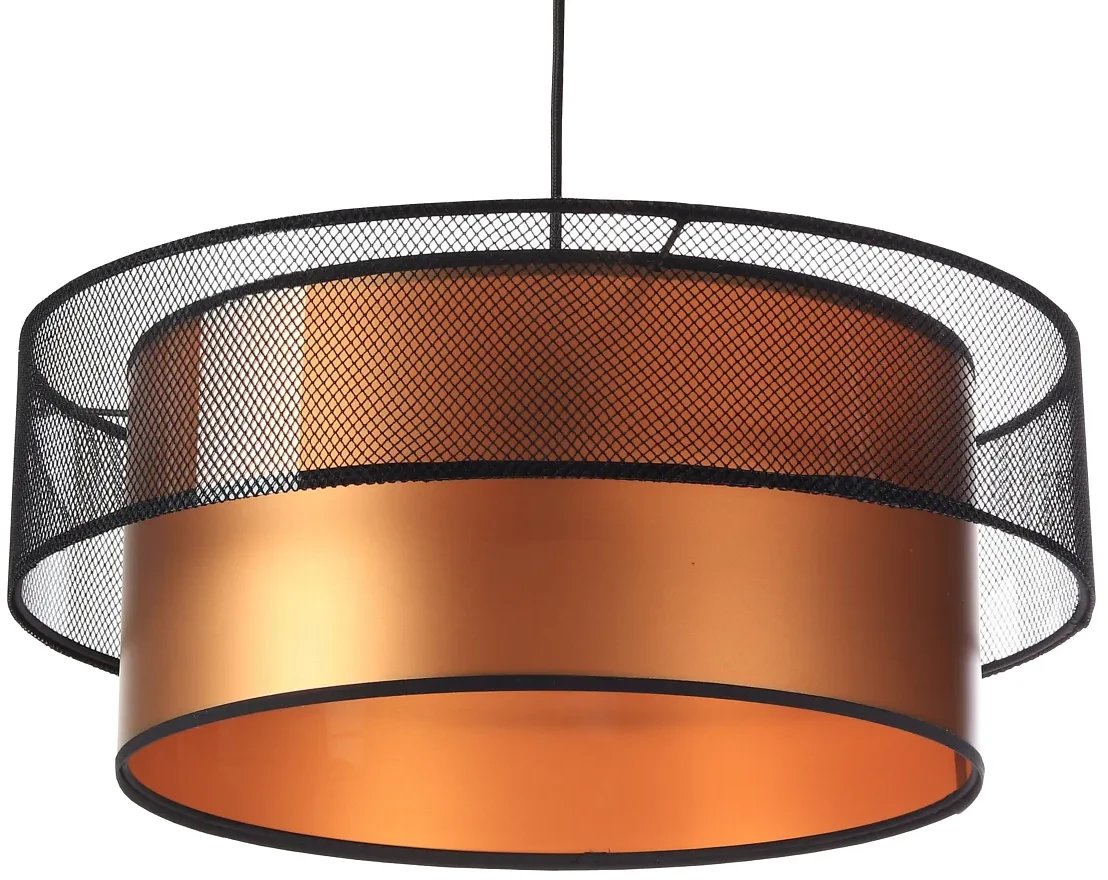 Lampa wisząca DOUBLE NET 50 miedziana BPS KONCEPT