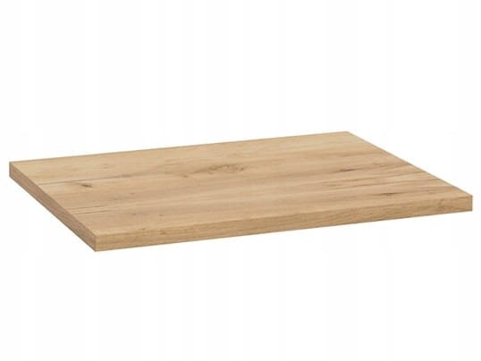 Blat łazienkowy 80x46cm Dąb craft złoty płyta meblowa laminowana