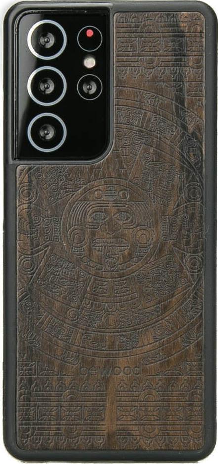 BeWood Drewniane Etui Samsung Galaxy S21 Ultra KALENDARZ AZTECKI ZIRICOTE