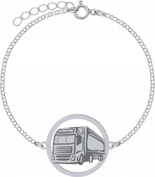 Radziszewska Jewellery Srebrna Bransoletka TIR GRAWER GRATIS