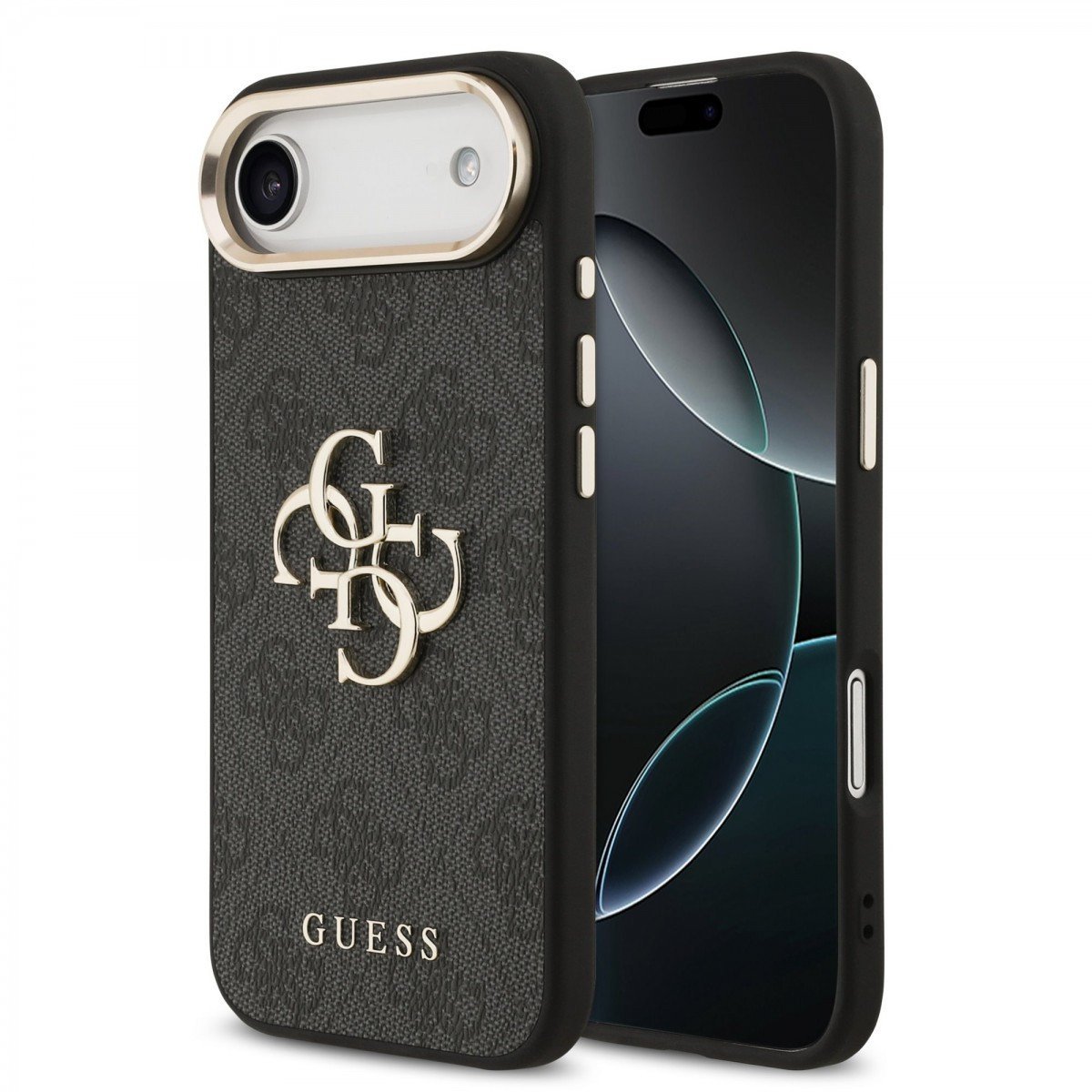 GUESS futerał do IPHONE 17 Air GUHCP17M4GMGCGR (PU W/ Big 4G Classic Logo) złoto czarny