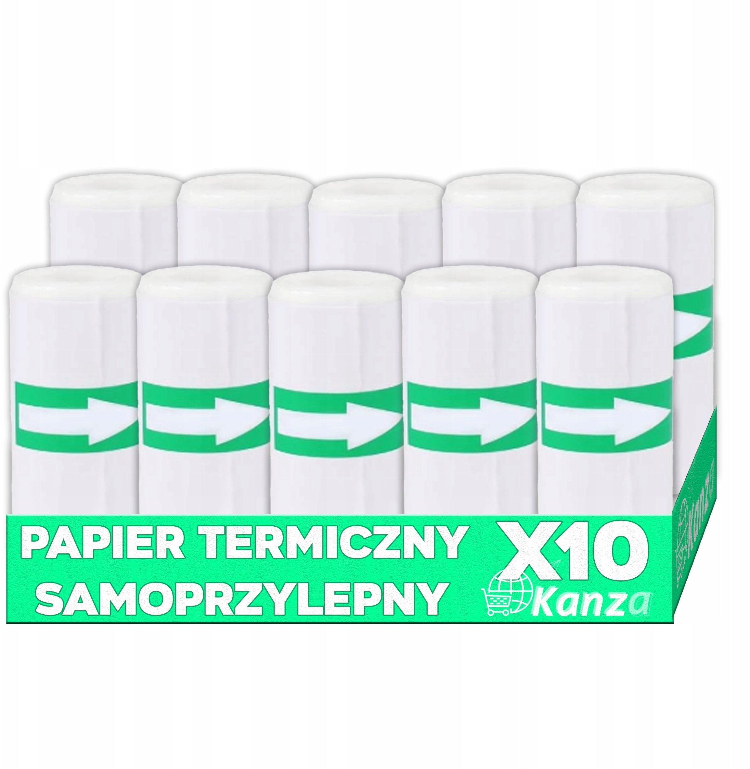 Hitbaits 10x PAPIER SAMOPRZYLEPNY do druku KANZA