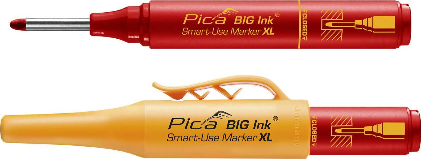PICA Marker Red Permanentny Wodoodporny PICA BIG Ink
