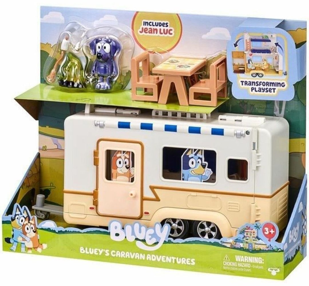 Playset Moose Toys Blueys Caravan Adventures