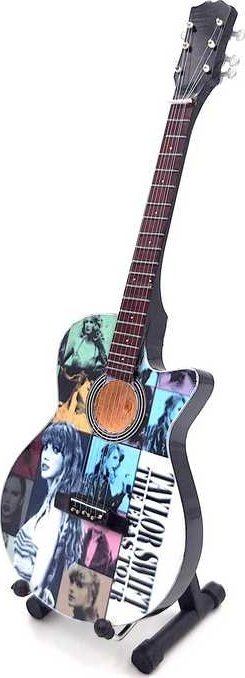 Mini gitara Taylor Swift MGT-9064 Prezent dla fanki Taylor Swift