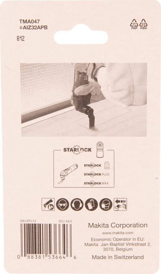 Makita MAKITA MT BRZESZCZOT DO CIĘCIA WGŁĘBNEGO BIM 32mm x 50mm /5szt.