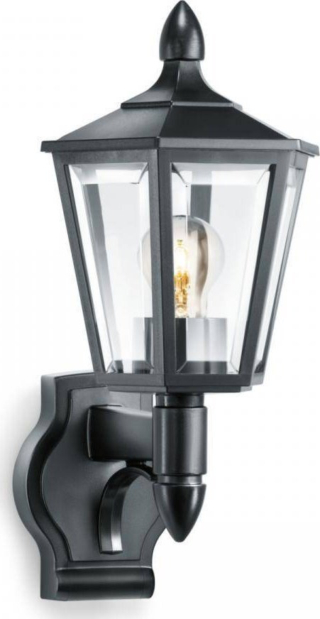 Kinkiet Steinel Oprawa elewacyjna STEINEL L15 max.60W E27 IP44 230V czarny / tworzywo sztuczne