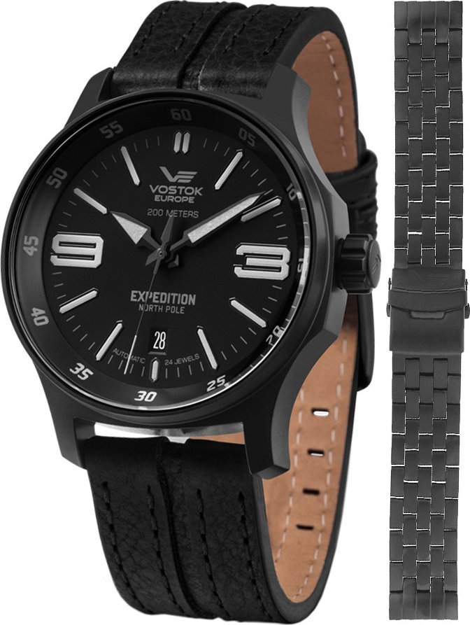 Zegarek Vostok Europe Zegarek męski Vostok Europe YN55-592C556 czarny