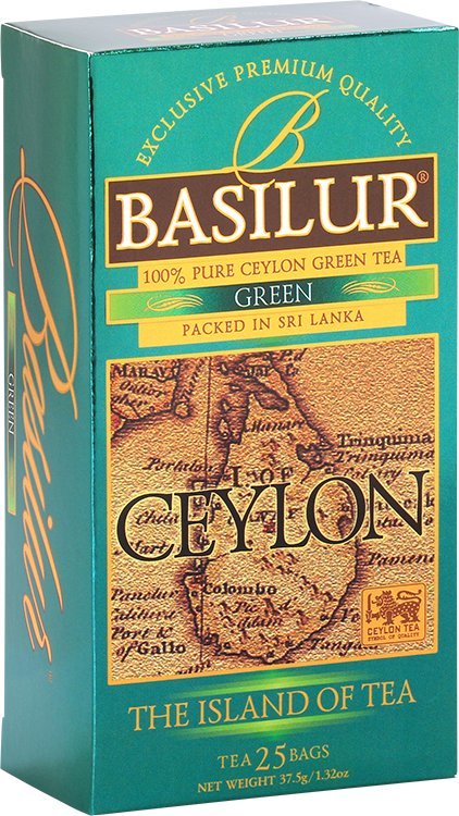 Basilur Herbata zielona Basilur Green torebki 25 saszetek
