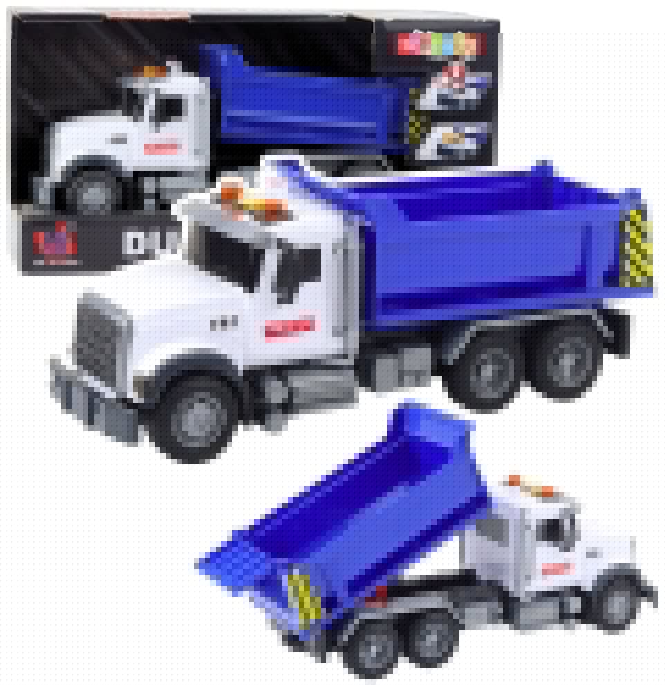 Wywrotka ruchoma światło dżwięk niebieska