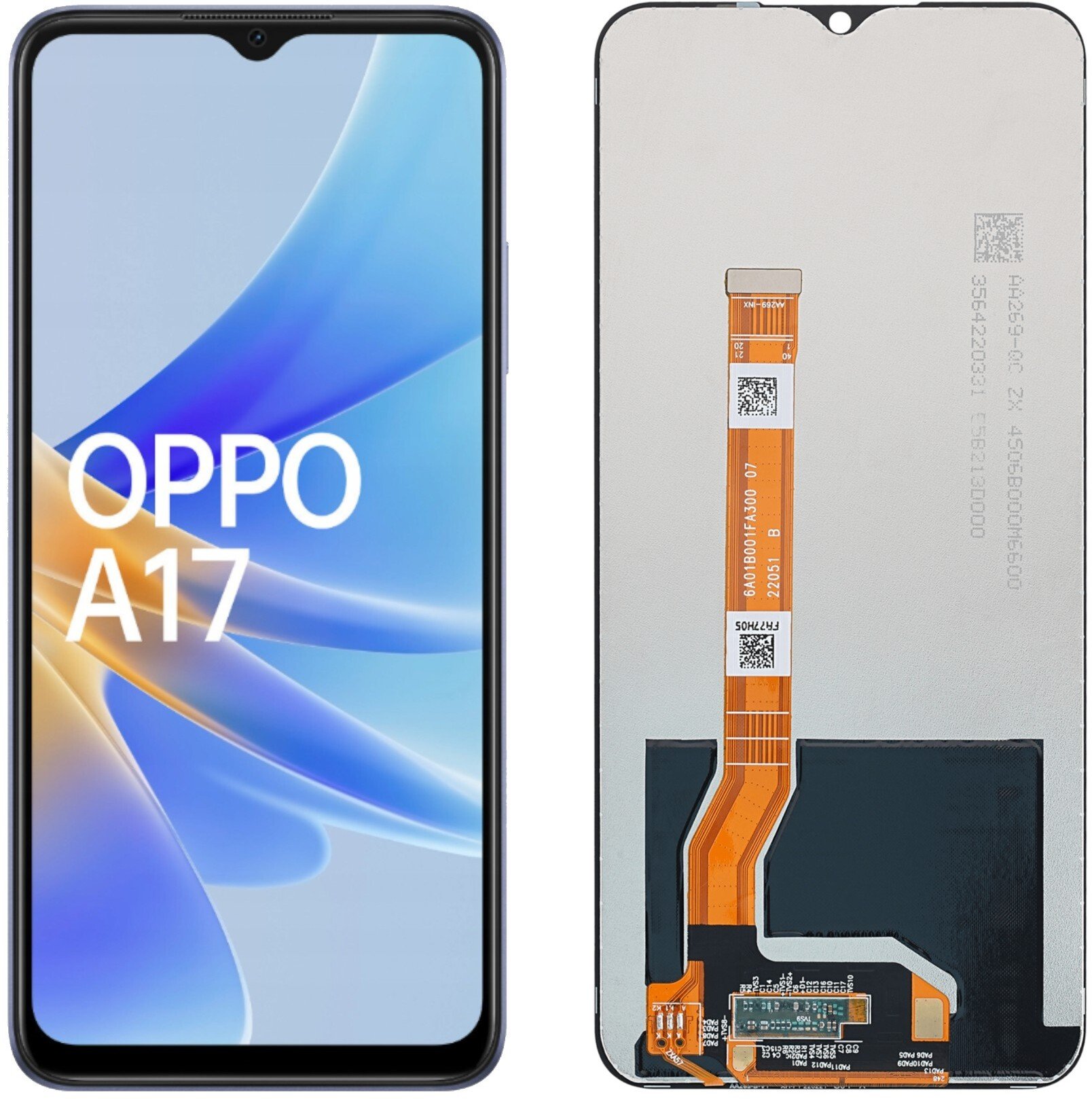 Wyświetlacz do Oppo A17 LCD CPH2477 Ekran