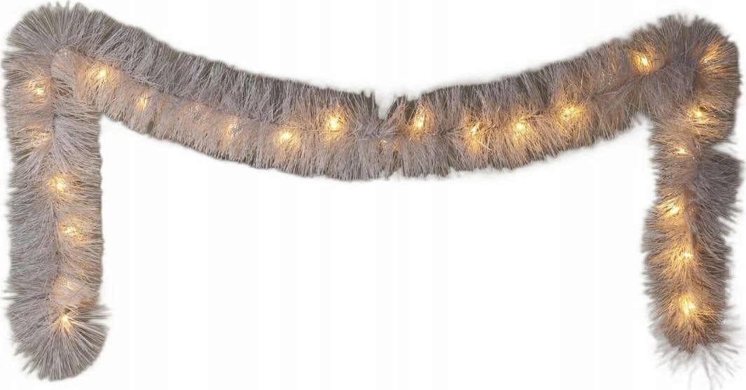 Dekoracja świąteczna Springos Girlanda dekoracyjna 270cm 26led biała