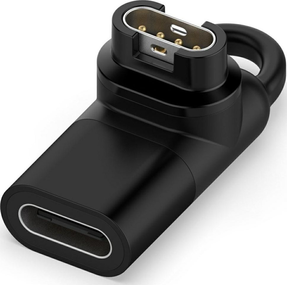 Adapter USB-C Beline do ładowania zegarków Garmin czarny