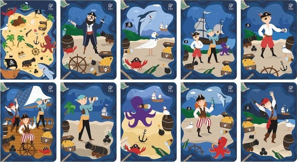 Elanders ZESZYT A5/32 = TRZY KOL PIRACI 10SZ