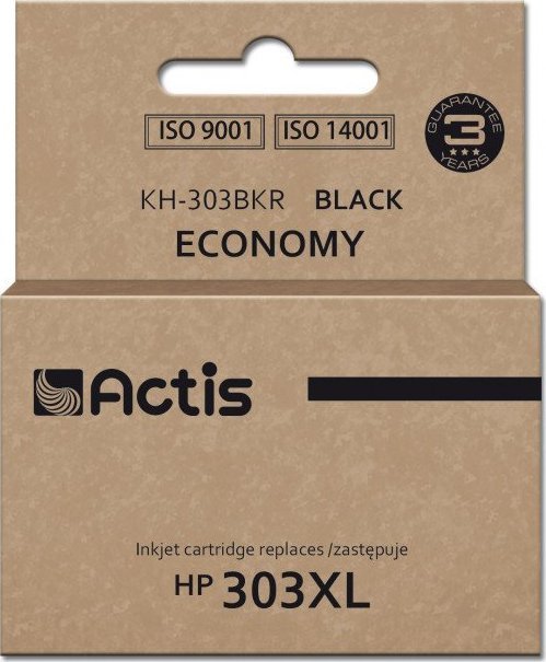 Tusz Actis Tusz KH-303BKR zamiennik HP 303XL T6N04AE Premium 20ml 600 stron czarny