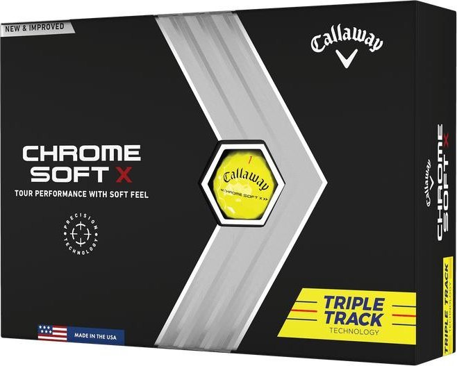 CALLAWAY morele Piłki golfowe CALLAWAY CHROME SOFT X Triple Track
