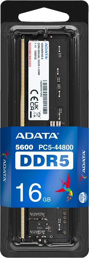 Pamięć ADATA DDR5, 16 GB, 5600MHz, CL46 (AD5U560016G-S)