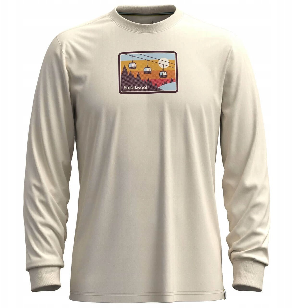 U'S Gondola Ride Graphic Long Sleeve Tee, L31 | almond, M