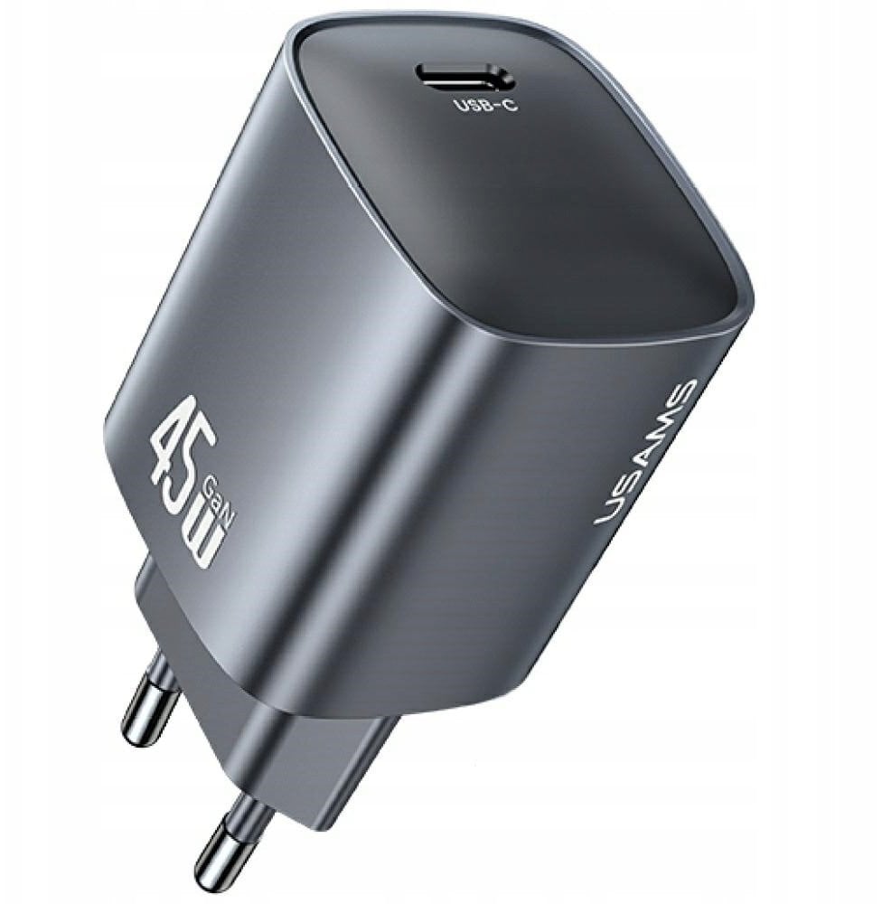 Ładowarka sieciowa USAMS T66 USB-C 45W GaN Fast Charger tarnish