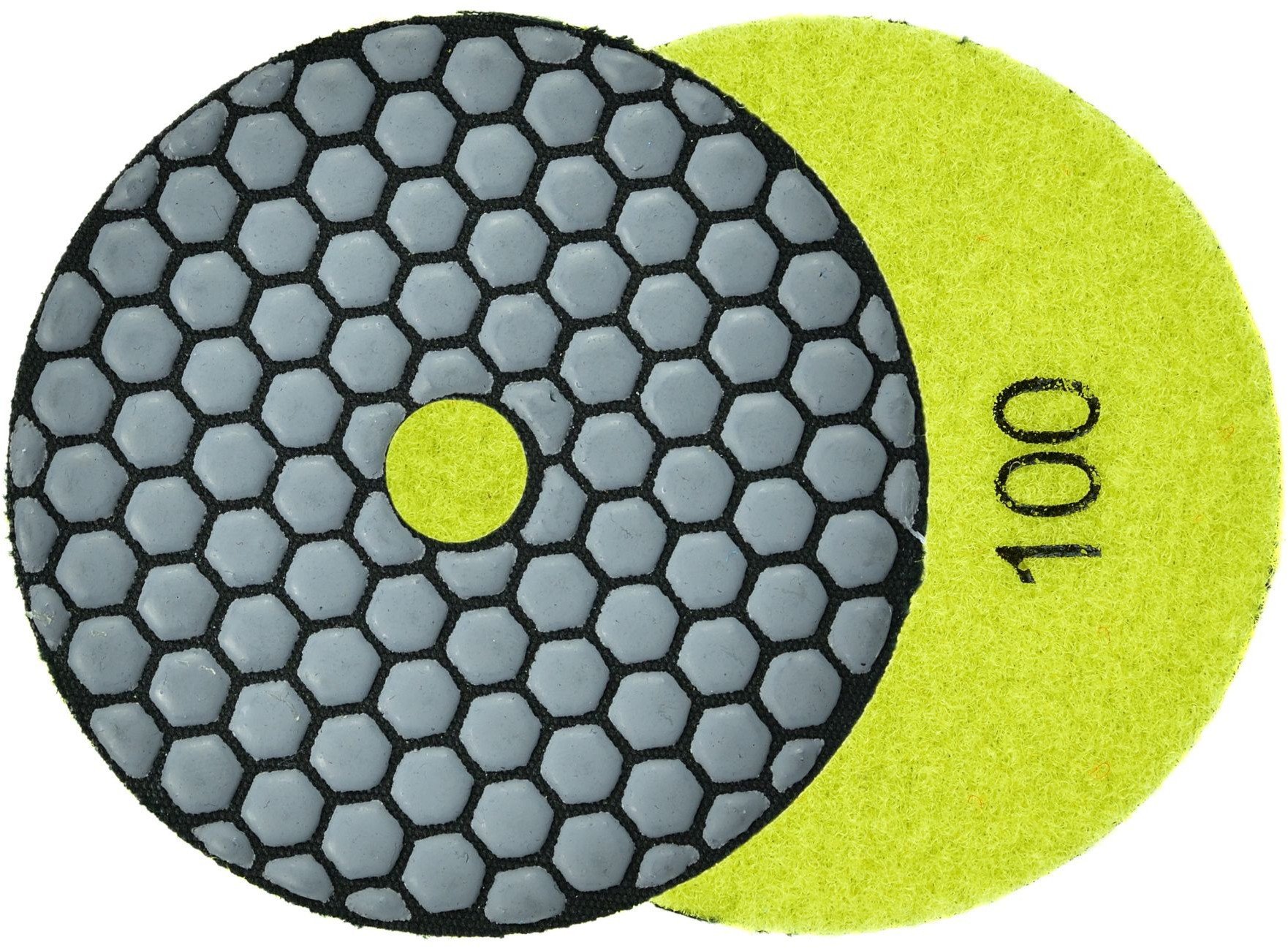 Geko Tarcza polerska do szlifowania gresu na sucho 100mm GR100 (5/250)