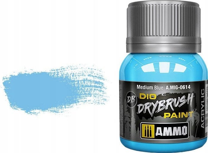 Vallejo Ammo: DIO Drybrush - Medium Blue