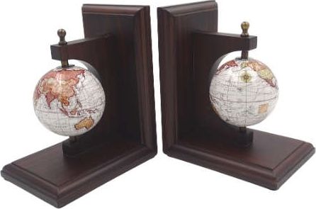 Giftdeco Podpóki książek - bookend globusy