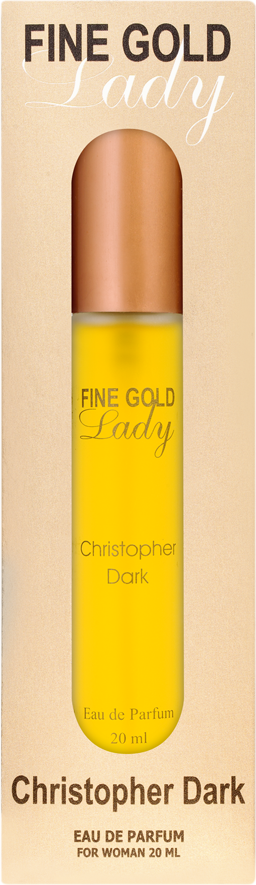 Christopher Dark Fine Gold Lady EDP 20 ml